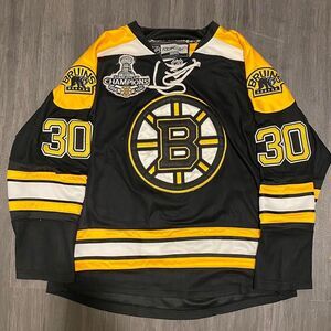 2011 Boston Bruins Stanley Cup Champions Tim Thomas Reebok Jersey